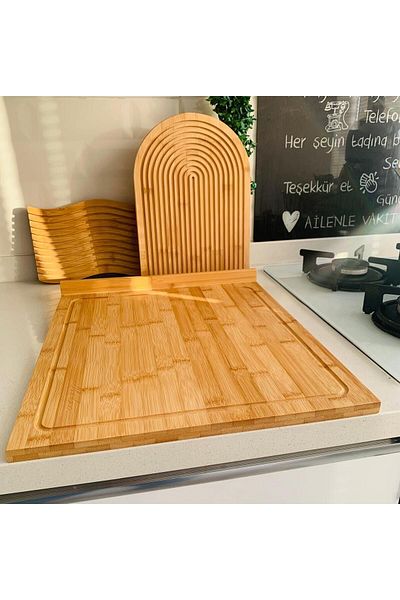 devigo Master Chef Style Mega Size Countertop - Dough Rolling and Cutting Board 53x46 Cm