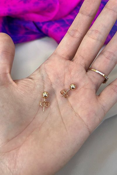 novon Top Gold Earrings