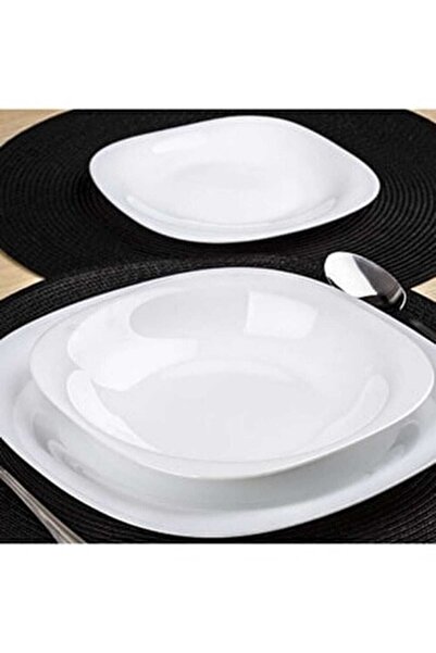 Luminarc Carine Beyaz 18 Parça Yemek Tabağı.