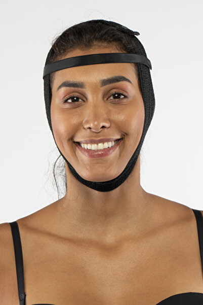 VİZOR Liposuction Sonrası Yüz Çene Ve Alın Sıkıştırma Bandı Kontrollü Kompres...