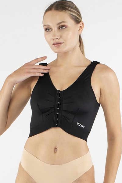 VİZOR Liposuction Post-Operation Controlled Support Bra Comfort and Edema Prevention Post-Operation Bra
