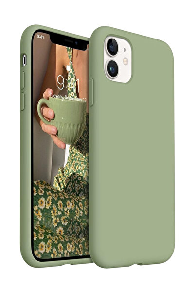 Noir İphone 11 Uyumlu İçi Kadifeli Lansman Kılıf