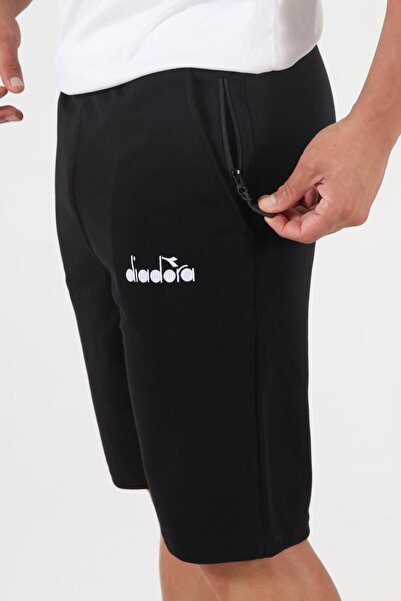 Diadora Forli Double Face Şort Siyah