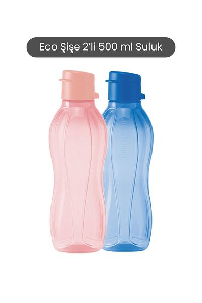 Tupperware Eco Bottle 2 500 ml Water Cups