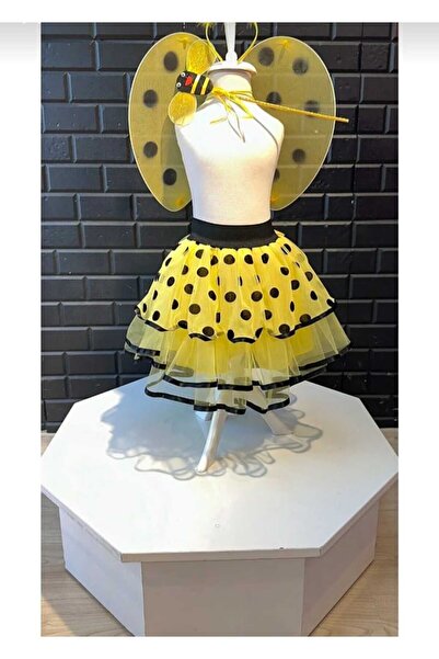 Pano Kids Patiska Nostalji Set fustă și aripi de albină