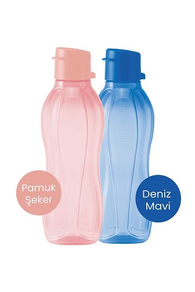 Tupperware Eco Bottle 2 500 ml Water Cups