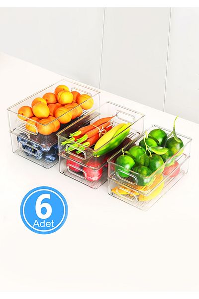 HOMİNG Homing Multi-Purpose Closet Organizer Organizer Set 6 Pieces