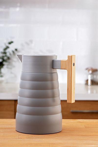 Emsan 1.5 Liter Gray Emboss Thermos