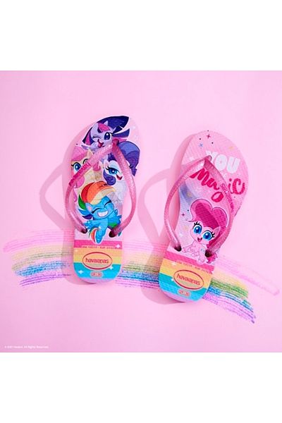 Havaianas Kids Slim My Little Pony Girl's Flip Flops