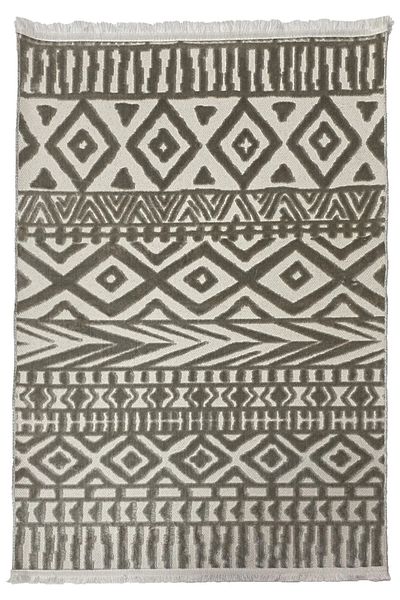 Prizma Etna Non-slip Single Bath Rug and Mat - 80x150 | Cream