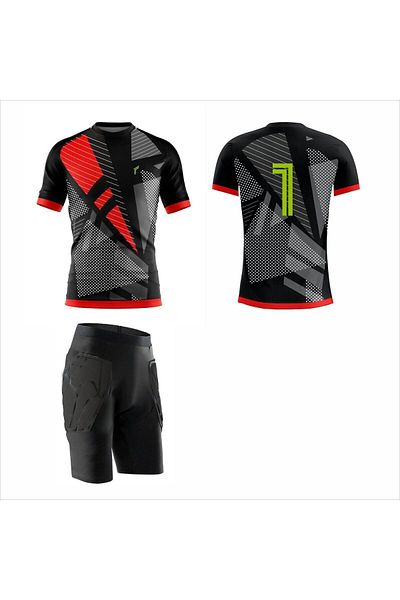 Freysport مجموعة حارس المرمى الملكي بأكمام قصيرة