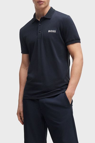 BOSS Cotton Slim Fit Polo Neck T Shirt Men's POLO Neck T SHIRT50512789 402