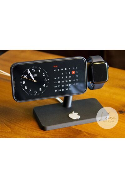 Lena Gift Store Apple iPhone Magsafe Şarj Aleti ve Apple Watch Standı