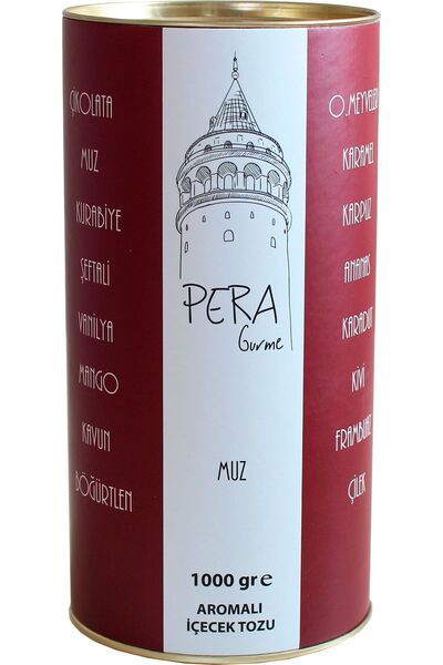PERA GURME Smoothies - Milkshake Tozu Muz 1000gr