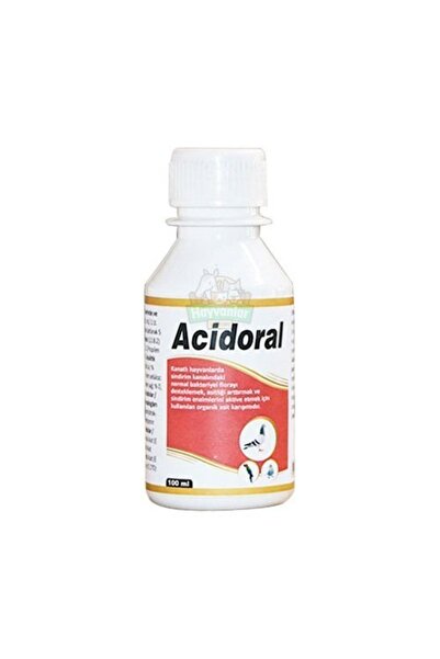 Royal Avian Acidoral Organik Asit Güvercin Yem Katkısı 100 Ml