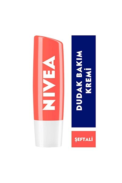 NIVEA Lip Care Fruity Shine Şeftali Dudak Balmı 4,8 Gr