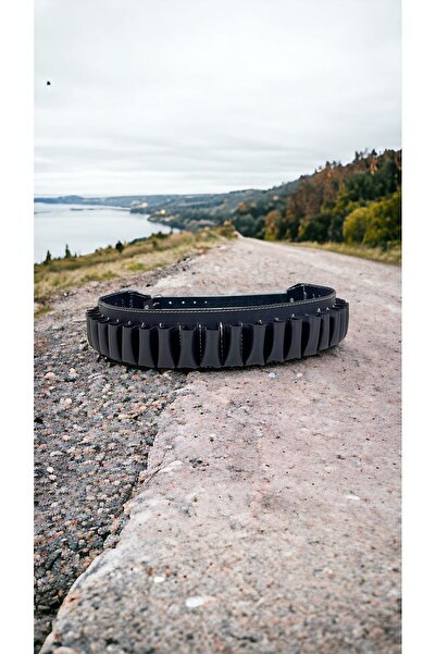 UYĞURCA Suni Deri Kapaksız Fişeklik - 30 Fişek Kapasiteli