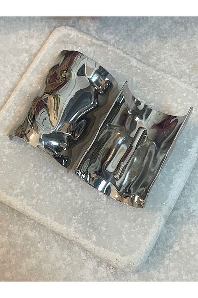 Selen Aksesuar Cataramă metalică ondulată