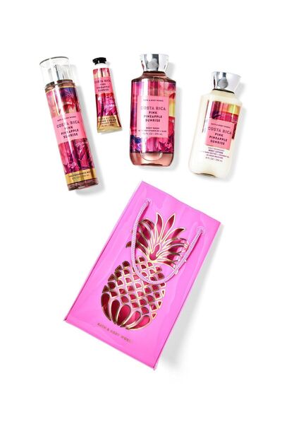 Bath & Body Works Costa Rica Pink Pineapple Sunrise Hediye Seti