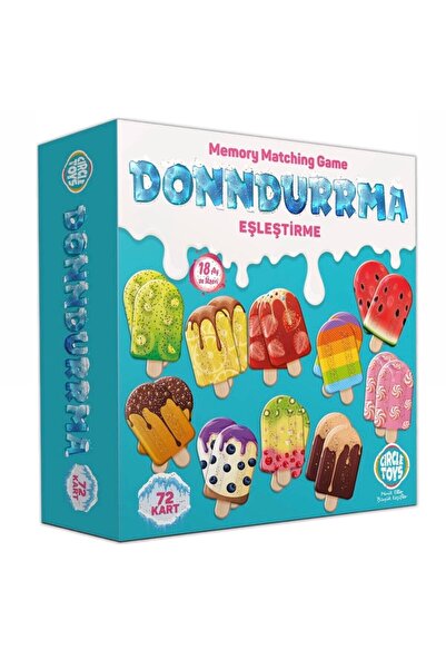 Circle Toys لعبة مطابقة ذاكرة الآيس كريم