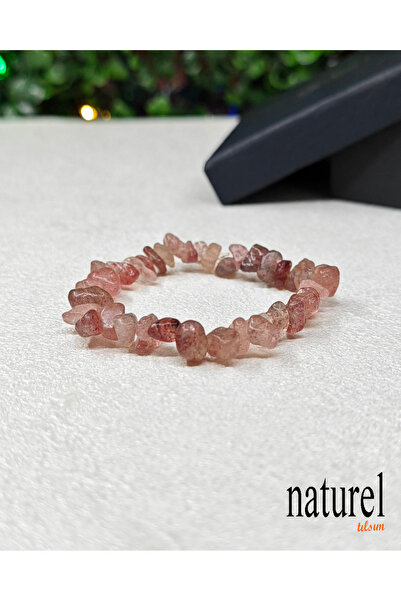 Naturel Tılsım سوار للجنسين من حجر الكوارتز الطبيعي المكسور