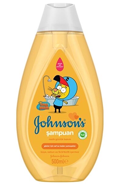 Johnson´s Baby Bebek Şampuanı 500ml Kral Şakir Serisi Karma 3'lü Set Toplam 1500ml