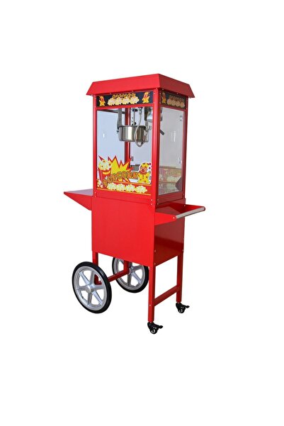 Turnike Arabalı Mısır Patlatma Makinesi