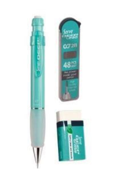 Serve Green Deep 3 Piece School Set