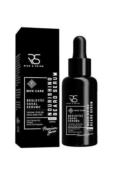 Rise & Shine Erkek Serisi Besleyici Sakal Çıkartıcı Serum - 30 ml