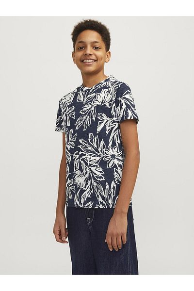 Jack & Jones Junior T-Shirt mit Allover-Print für Junioren
