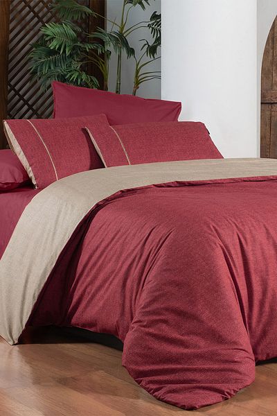 Sarev Unitwill Pink Single Duvet Cover Set - 100% Cotton