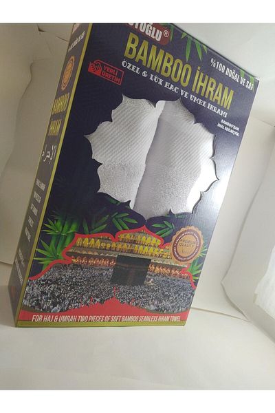 Barutoğlu Bamboo Ihram 100% Bamboo Fabric