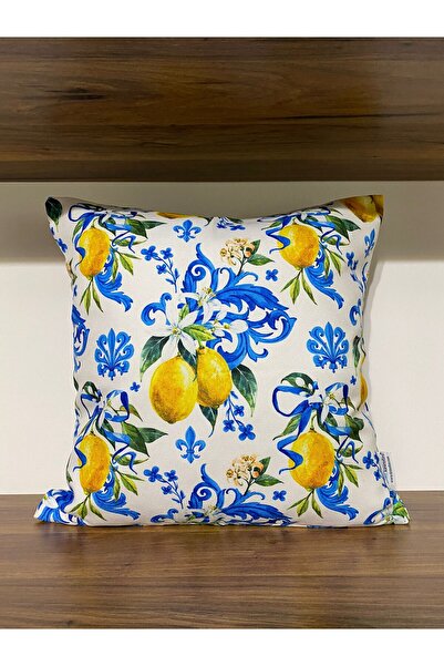 KIRLENTİM E756 وسادة رمي بالليمون