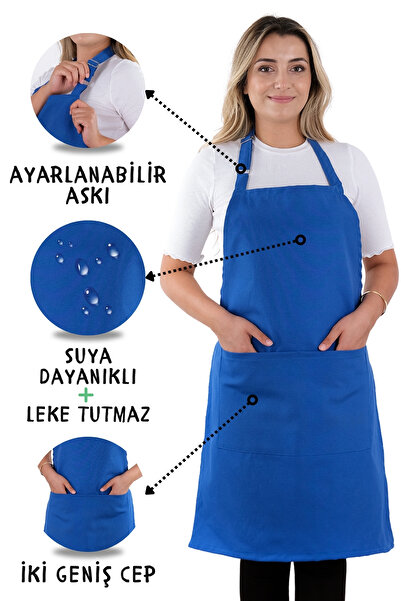 sevilya Simple ayar askılı mutfak önlüğü