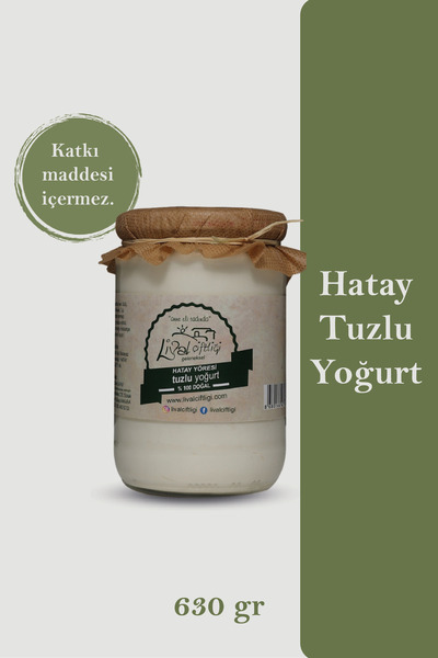 LİVAL ÇİFTLİĞİ Hatay Tuzlu Yoğurt 630 Gr