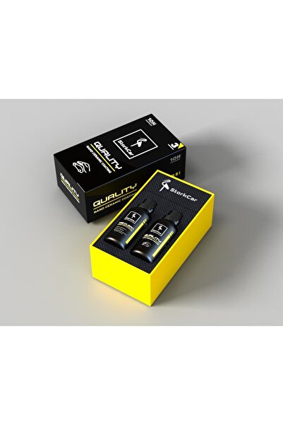 StorkCar Quality 10H Nano Seramik Kaplama 50mL + 50mL Seramik Öncesi Yüzey Te...