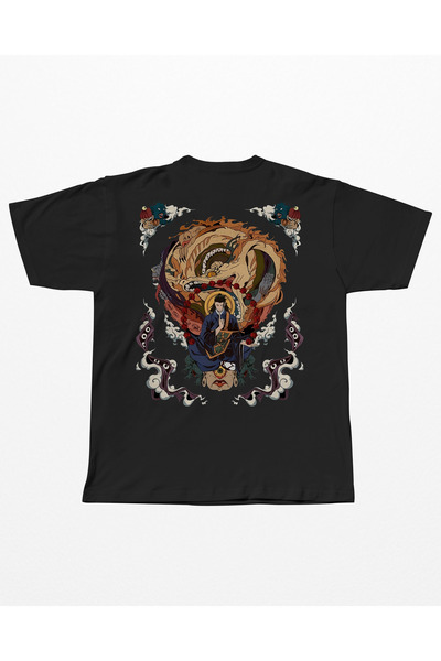 SHINOBIX Jujutsu Kaisen Anime Suguru Geto Cloud Oversize T-Shirt
