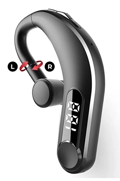 JUNGLEE Mikrofonlu Kablosuz Tek Bluetooth Kulaklık Uzun Şarj Süresi Sporcu Ve Konuşma Ve Müzik Dinleme