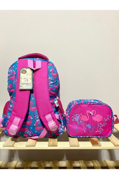 öykümgaleria Girl's Primary School Bag and Lunchbox Set