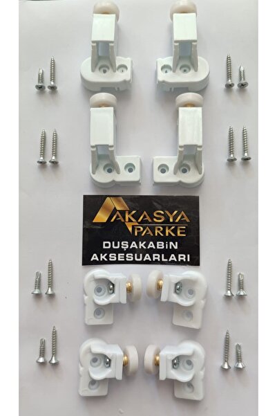 aym akasya yapı market Duşakabin Teker Seti 1 Sabit 2 Çalışır Mika Duşakabin ...