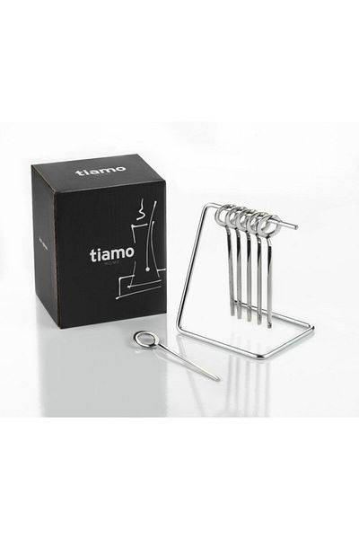 Tiamo ملعقة شاي أوسلو فضية