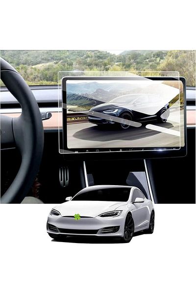 Ecr Mobile Tesla Model Y 15 Inch - Nano Screen Protector, for Multimedia and Navigation, 2021-2023