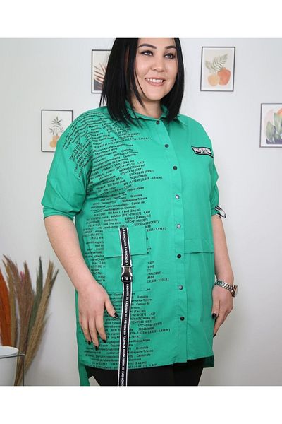 MAXLEVEL MODA Cămașă oversize mărime mare