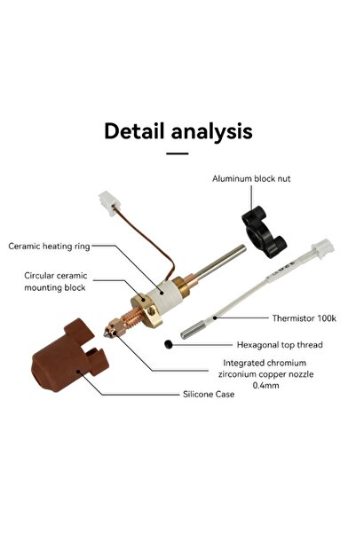 Robo90 Creality K1C - K1 Max QS Hotend Full Seti