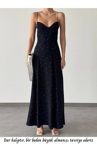 Women's Polka Dot Strap Dress