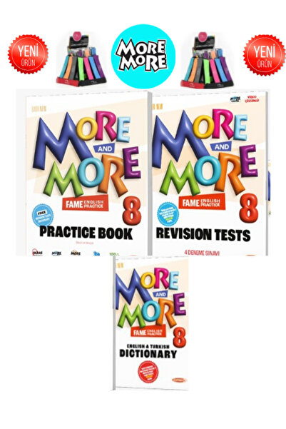 Fenomen Yayıncılık Güncel More And More 8.sınıf (PRACTİCE DİCTİONARY SKİLS BO...
