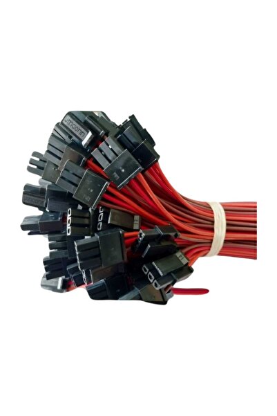 WORKMATE 10 Adet 3 Pinli 15 cm 9.99 mm Konnektör Kablo