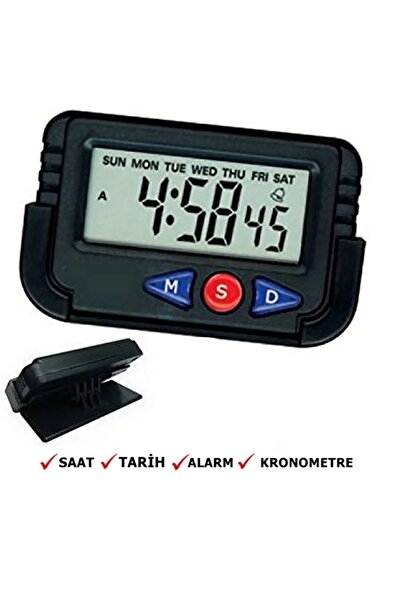 kar-bul Akıllı Masa Saati Fotoselli Led Dijital Masa Saati Karanlığa Göre Oto...