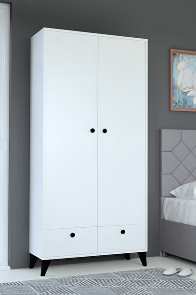 MOBİLİQUE Atlanta 2Çekmeceli Genç Odası Dolabı