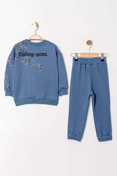 Gold Class Kidswear 2 Piece Unisex Children's Tracksuit Set - Long Sleeve and Diagonal